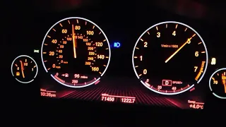 BMW 750i F01 Acceleration 0-60