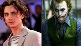 Timothée Chalamet on Heath Ledger as the Joker