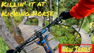 Kicking Horse Bike Park the Hidden Gem!