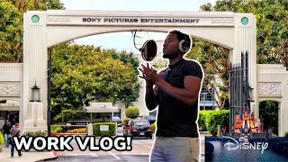 WORK VLOG: SONY PICTURES STUDIO TOUR!!