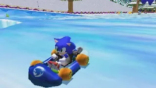 Sonic in Mario Kart 7 - 150cc Cloud Cup (CTGP-7 Custom Tracks)