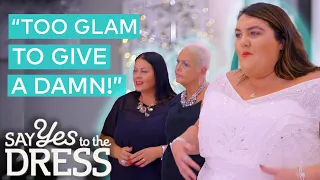 Bride Who Is “Too Glam To Give A Damn” Doesn’t Like Any Dresses! | Curvy Brides' Boutique