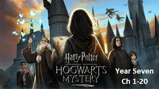 All of Year 7 Part 1 of 3 (Ch 1-20) - Harry Potter Hogwarts Mystery – Cutscenes only (Subtitles)