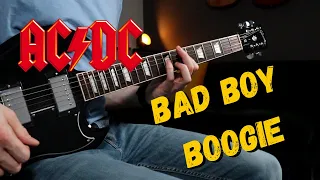 AC/DC - Bad Boy Boogie - Guitar Cover