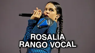 Rosalia: Live Vocal Range & Analysis (C#3 - C#6)