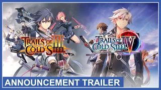 Trails of Cold Steel III / Trails of Cold Steel IV - Announcement Trailer (PS5)