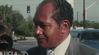 KTLA News: "Mayor Tom Bradley discusses ongoing transit strike and Proposition A" (1974)