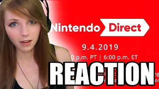 FULL NINTENDO DIRECT REACTION 9.4.2019 | MissClick Gaming