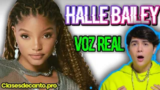 Escuchando Cantar a 'La Sirenita' Halle Bailey VOZ REAL sin Autotune - Análisis Vocal | Vargott