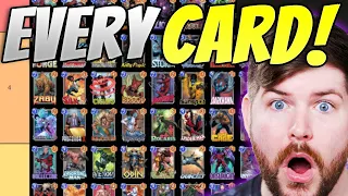 This Took Almost 4 Hours... EVERY Card In Marvel SNAP Ranked!