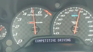 2001 Corvette Z06 0-130 mph acceleration