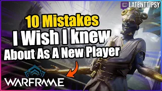 10 Mistakes I Wish I Knew as a Beginner In Warframe | Beginners guide