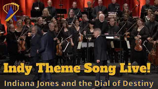 Indiana Jones Theme Song By John Williams at Dial of Destiny Premier