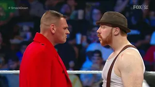 Gunther & Sheamus Stare Down - WWE Smackdown 8/26/22 (Full Segment)