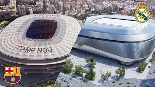 Future Camp Nou vs Future Santiago Bernabéu Stadium