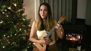 White Christmas Ukulele Play Along | Cozy Christmas Songs