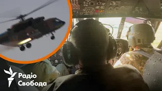 Політ на бойовому гелікоптері разом із ЗСУ і стрільба по цілях | Навчання перед контрнаступом