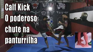 Calf Kick o Poderoso Chute na Panturrilha