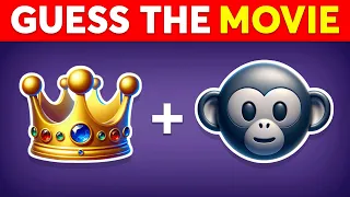 Guess the Movie by Emoji in 5 Seconds 🍿🎬 Monkey Quiz