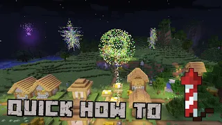 The ULTIMATE Guide to Fireworks in Minecraft!! (Java 1.18+)