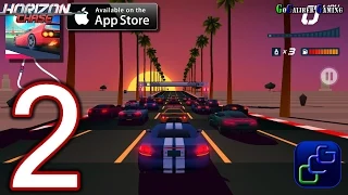 Horizon Chase iOS Walkthrough - Part 2 - California: Sequoia, National Park, Los Angeles