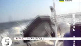 Напад російських прикордонників на українських рибалок