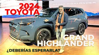 2024 Toyota Grand Highlander • El SUV mediano más poderoso que Toyota haya construido jamás