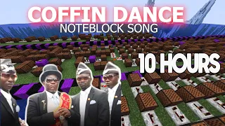 (10 Hours) Coffin Dance meme (Noteblock song) - Astronomia On Minecraft