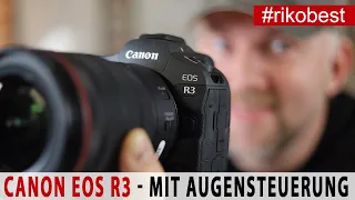 Canon EOS R3 mit EYE CONTROL Augensteuerung AF Test - wie gut ist die spiegellose Profikamera