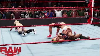 WWE 2K20 RAW RONDA ROUSEY VS ALEXA BLISS VS ASUKA