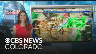 Denver weather: Unsettled start to the month of May