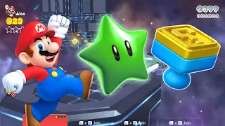 Cosmic Cannon Cluster! [Green Stars + Stamp Location] - World Star-9 *SUPER MARIO 3D WORLD*