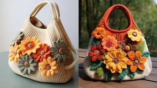 TOP 50 NEWEST VERSION OF MOST LIKELY EASY TRENDY CROCHET EMBROIDERY HANDBAGS CLUTCH TOTE BAGS PURSE