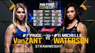 Page VanZant vs Michelle Waterson