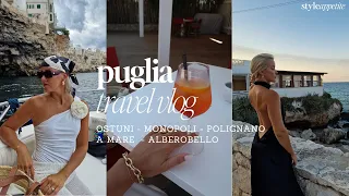 Dreamy week in Puglia - Staying in masseria & trips to Ostuni, Polignano, Alberobello - Travel VLOG