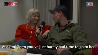 20180817 - AURORA - Interview before show in Harstad, Norway