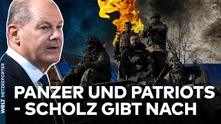 PUTINS KRIEG: Marder und Patriots für Ukraine - Scholz greift tief in die Waffenkammer | WELT News
