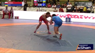 GOLD WW - 55 kg: R. ZASINA (POL) v. T. KIT (UKR)