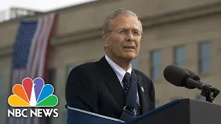 Former Defense Secretary Donald Rumsfeld Dead at Age 88