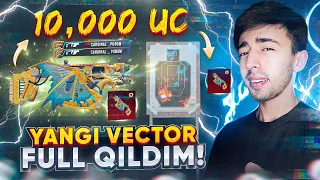 10,000 UC YANGI VECTOR FULL QILDIM 🥵 PUBG MOBILE!!!