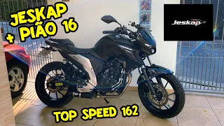 TOP SPEED FZ25 2023 | JESKAP + PIÃO 16 DURAG!