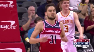 Tomas Satoransky's Nice "Dunk Contest" Dunk vs. Hawks [02.01.19.]