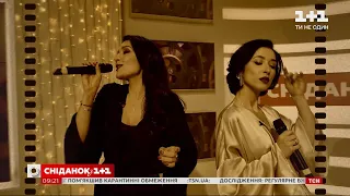 Дует The Alibi Sisters виконав пісню у прямому ефірі Сніданку з 1+1