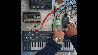 Arturia Minifreak, Volca Beats Spring Reverb Elctronic Pipes Jam