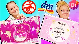 DM vs. ROSSMANN | Adventskalender unter 15€ | Balea vs. Isana