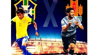 Melhores Momentos, Brasil 2 x Uruguai 2   Eliminatórias da Copa de 2018 25 03 2016