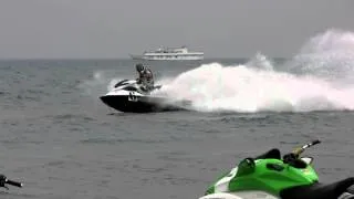 Jet ski Slalom Race Larnaca Cyprus 1-5-2012  2 round