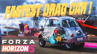 Forza Horizon 5 | BMW ISETTA 300 EXPORT Drag Build And Tune