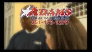 Adams Plumbing & Drain Company - Commercial WKRG Channel 5
