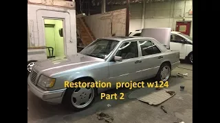 Mercedes w124 restoration  project part 2